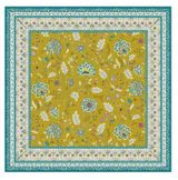 Tissus Toselli staltiesė Jacquard MONTESPAN Canard 140x140 
