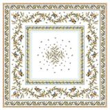 Tissus Toselli Jacquard staltiesė MOUSTIERS Ecru 145x300 
