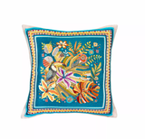 Tissus Toselli Jacquard pagalvės užvalkalas PORTO RICO lin blue 45 x 45 cm