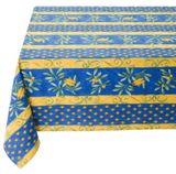Tissus Toselli staltiesė CIGALE bleu 155 x 250 cm