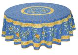 Tissus Toselli  staltiesė CIGALE Blue 180Ø