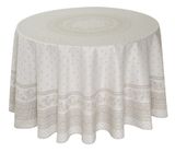 Tissus Toselli Jacquard staltiesė DURANCE ecru teflon 230Ø 