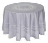 Tissus Toselli Jacquard staltiesė DURANCE gris clair teflon 230Ø 
