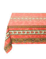 Tissus Toselli staltiesė RAYURE orange 155 x 350 cm