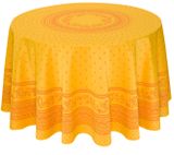 Tissus Toselli Jacquard staltiesė DURANCE jaune 230 Ø