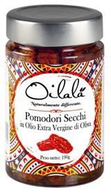 Oilala saulėje džiovinti pomidorai alyvuogių aliejuje 190 g