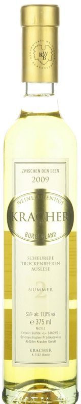 Kracher Zwischen den Seen Scheurebe TBA No. 2 Burgenland 2009 0.375 L