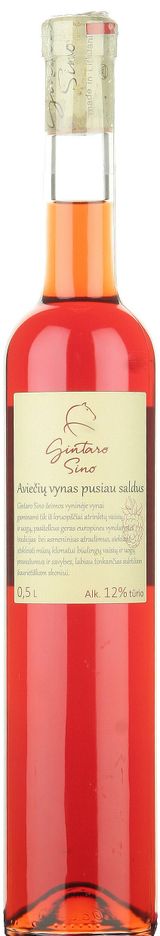 Gintaro Sino aviečių vynas  0.5L