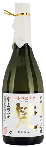 Born: Tokusen Junmai Daiginjo sakė 0,72 L
