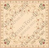 Tissus Toselli staltiesė Noel 175 x 175