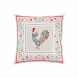 Tissus Toselli Jacquard pagalvės užvalkalas LAFAYETTE lin 45 x 45 cm