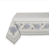 Tissus Toselli Jacquard staltiesė CASTILLON lavande 145 x 260 cm