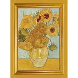 Tissus Toselli pašluostė VAN GOGH tournesol 50x70cm