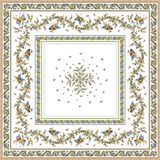 Tissus Toselli Jacquard staltiesė MOUSTIERS ecru 145 x 250 cm