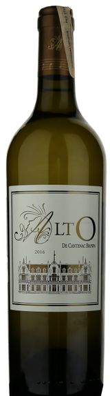 AltO De Cantenac Brown  Bordeaux Blanc AOC 2016