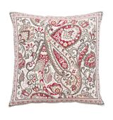 Tissus Toselli Jacquard pagalvės užvalkalas CASHMIR Rouge 45x45cm 