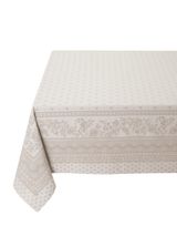Tissus Toselli staltiesė MARAT JACQUARD Durance Ecru Beige  160x250 