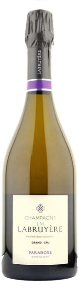 Champagne J.M. Labruyere Paradoxe Blanc de Noirs Verzenay Grand Cru Extra Brut 