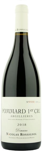Nicolas Rossignol Argillieres Pommard 1er Cru AOC 2018