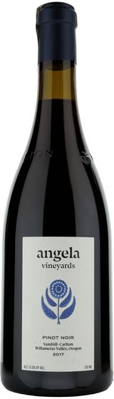 Angela Vineyards Pinot Noir Yamhill - Carlton Oregon 2017 