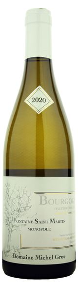 Michel Gros Bourgogne Hautes-Côtes Nuits Fontaine St Martin Blanc AOC 2022