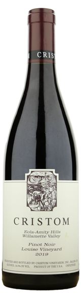 Cristom Louise Vineyard Pinot Noir Eola-Amity Hills Willamette Valley Oregon 2019 