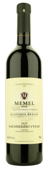 Mėmelio sausmedžio vynas 2025