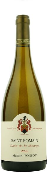 Domaine Ponsot Cuvee de la Mesange Saint Romain Blanc AOC 2021