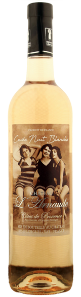 Château l'Arnaude Cuvée Nuit Blanche Rose Côtes de Provence AOP 2024