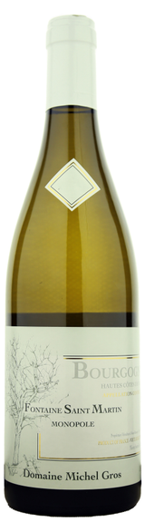 Michel Gros Fontaine St Martin Hautes-Côtes Nuits Blanc AOC 2021