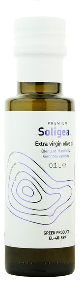 Soligea „Premium“ ypač tyras alyvuogių aliejus 0,1 L