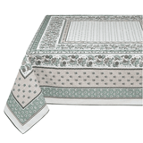 Tissus Toselli Jacquard staltiesė ALPILLES sauge 145 x 250 cm