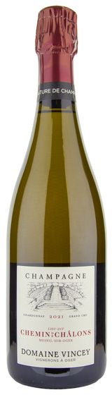 Champagne Domaine Vincey Lieu-Dit "Chemin de Chalons" Le Mesnil Grand Cru 2021