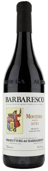 Produttori del Barbaresco Barbaresco Riserva Montefico 2021 