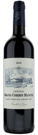 Chateau Grand Corbin Manuel Saint-Emilion Grand Cru 2018