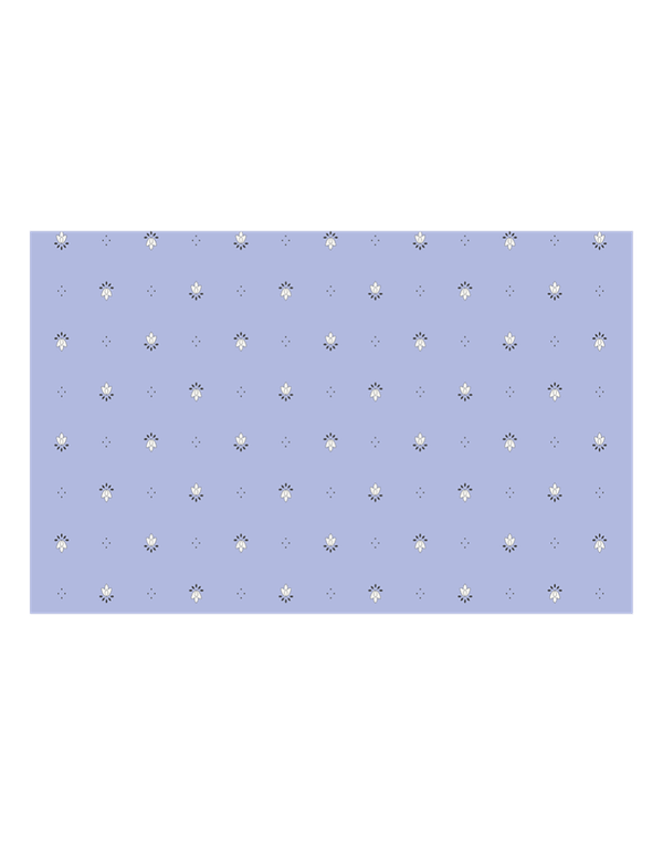 Tissus Toselli staltiesė CALISSON bleu 180 Ø 
