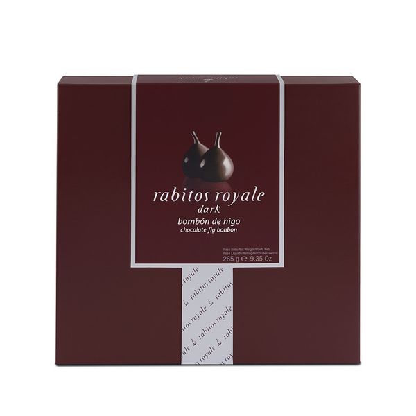 Rabitos Royale figos juodajame šokolade 15 vnt dėžutėje 265 g