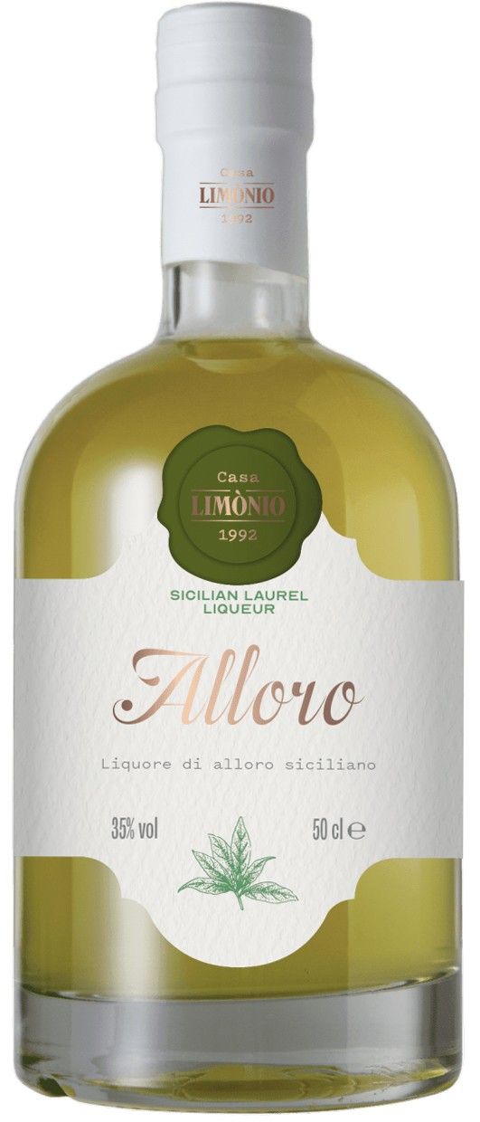 Limonio Liquore di Aloro di Sicilia (lauro lapų likeris) 0,5 L