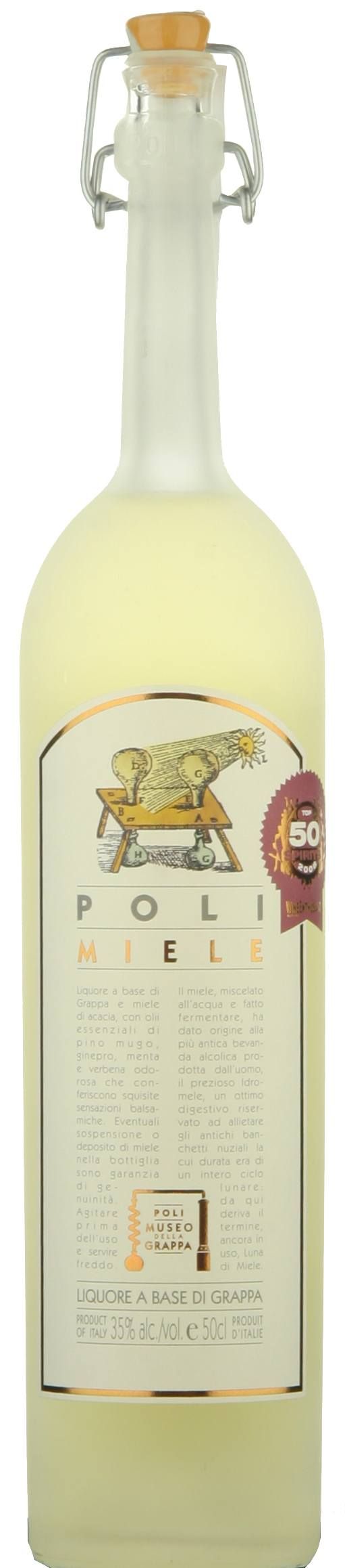 Poli Miele medaus likeris 0,5 L