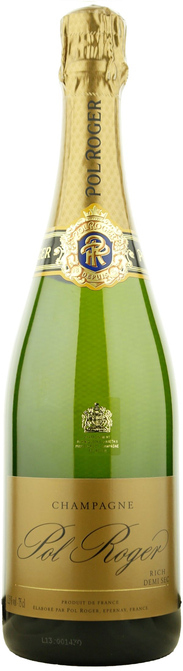 Champagne Pol Roger Rich Demi sec NV