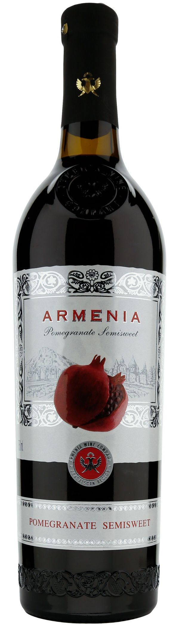 Armenia Pomegranate Semi-Sweet Wine