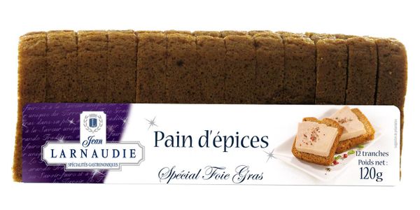 Larnaudie duona su prieskoniais Special Foie Gras 120g