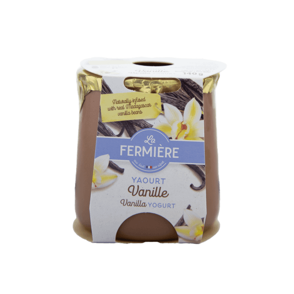  La Fermière jogurtas su vanile 140 g