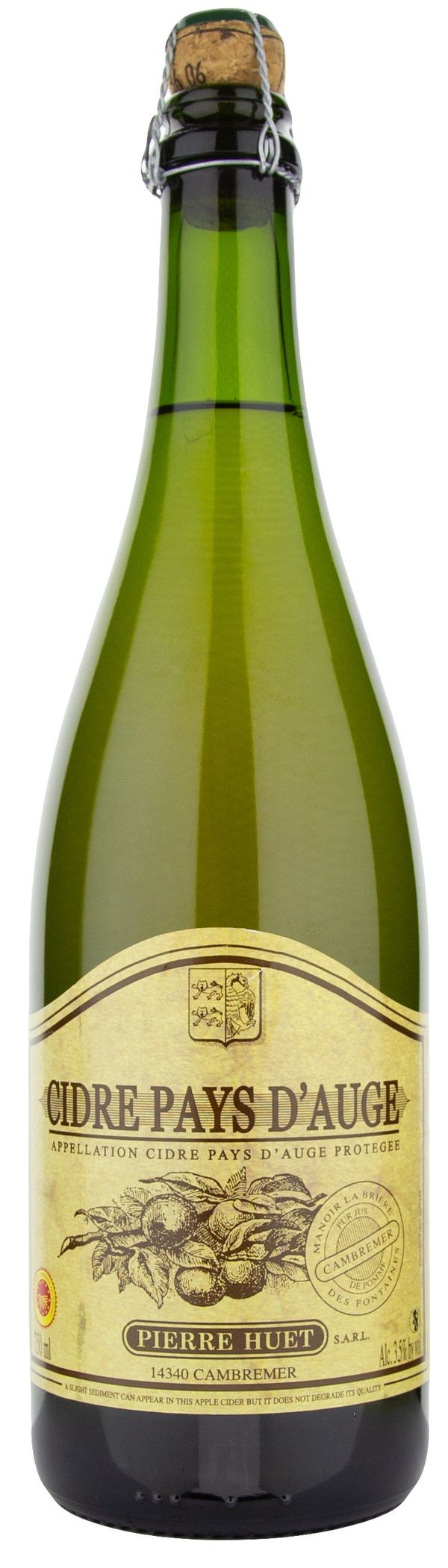  Pierre Huet Cidre Pays d'Auge AOP obuolių sidras