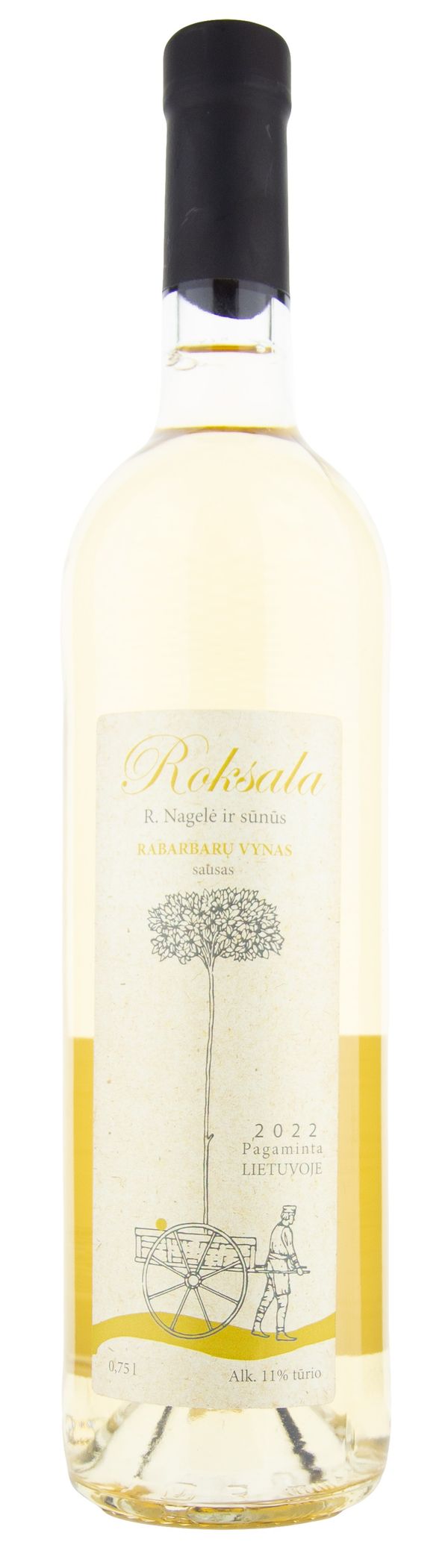 Roksala Rabarbarų  vynas