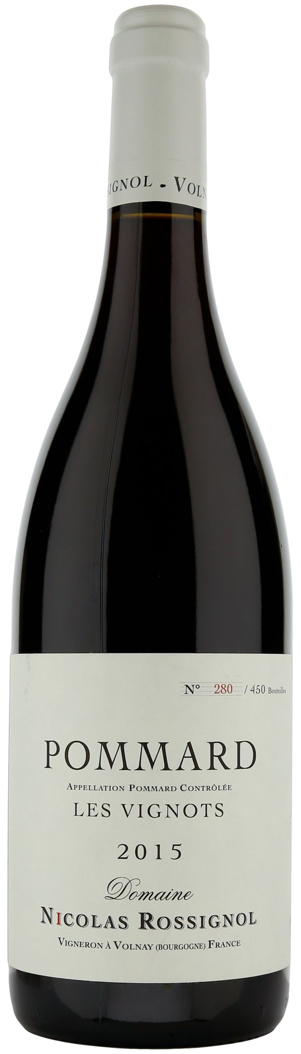 Nicolas Rossignol Les Vignots Pommard AOC 2015