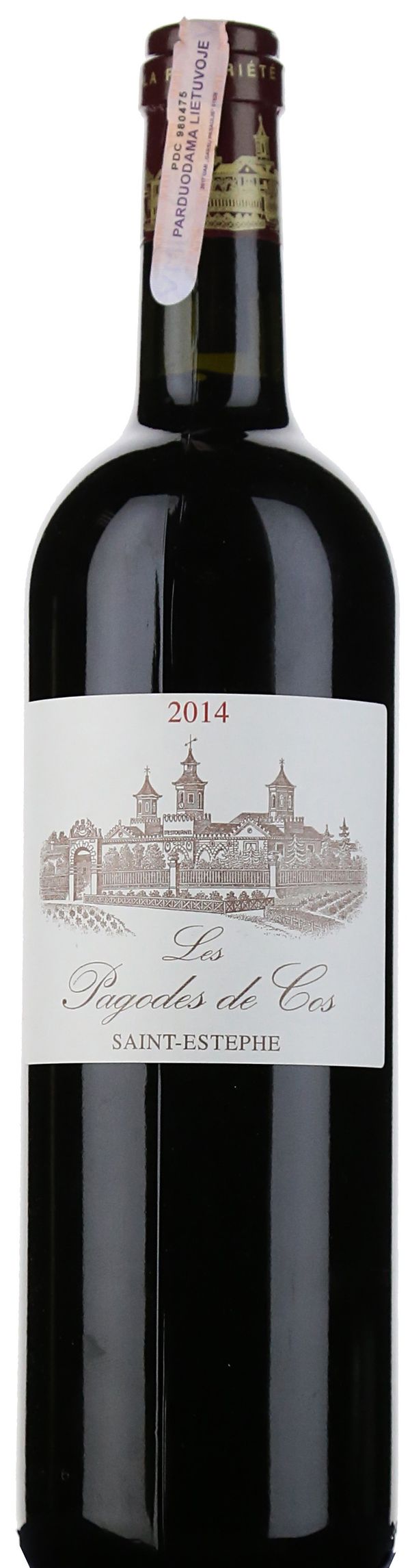 Les Pagodes de Cos Saint Estephe AOC 2014