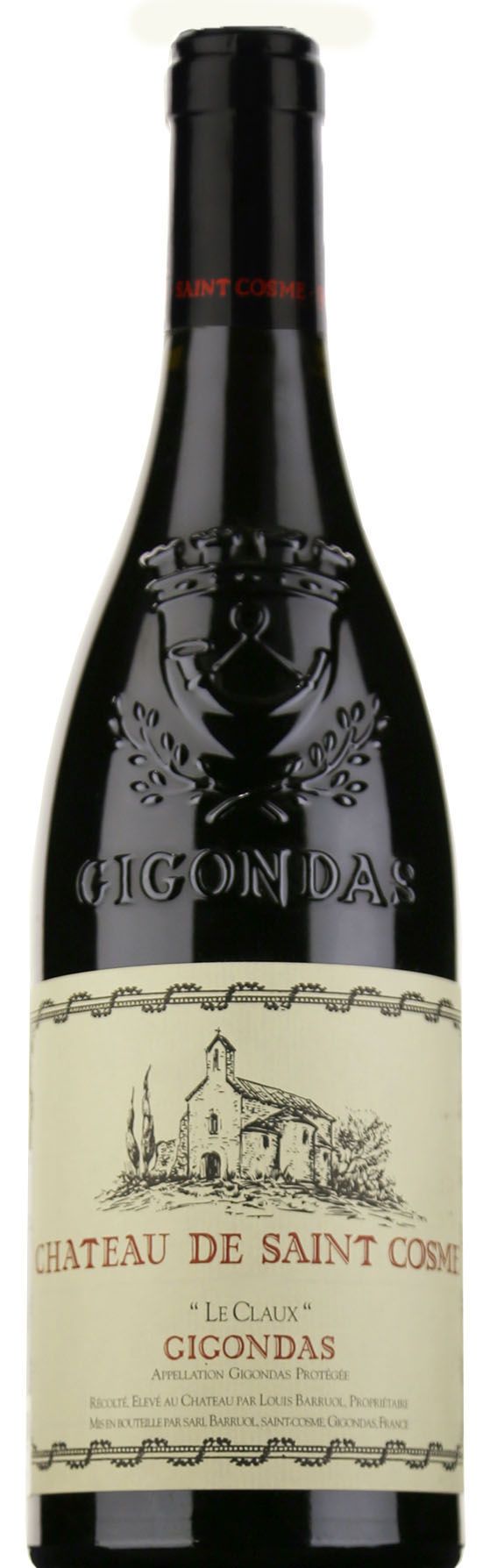 Chateau de Saint Cosme Le Claux Gigondas AOP 2017