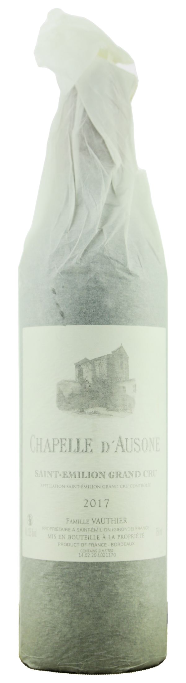 Chapelle D"Ausone Saint Emilion AOC 2017 