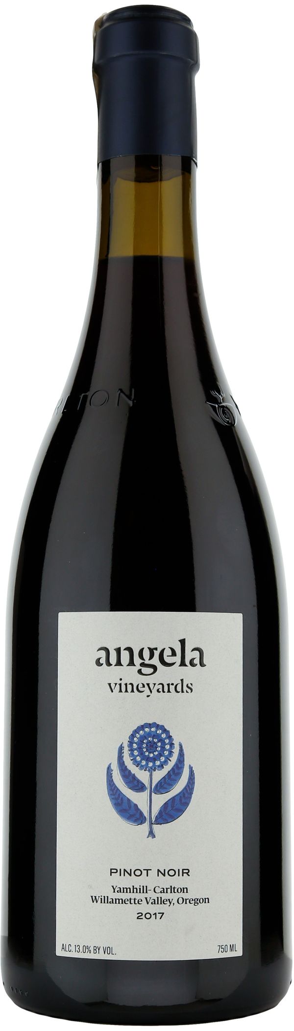Angela Vineyards Pinot Noir Yamhill - Carlton Oregon 2017 